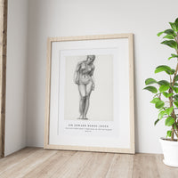 Sir Edward Burne Jones - Venus with Golden Apple in Right Hand, for the Troy Triptych (c. 1873–77)