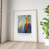 Odilon Redon - Baronne de Domecy 1900