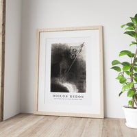 Odilon Redon - And His Name That Sat on Him Was Death 1899