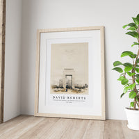 David Roberts - Great gateway leading to the Temple of Karnak Thebes-1796-1864