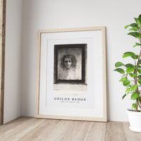 Odilon Redon - It Was a Veil, an Imprint 1891