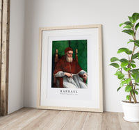 
              Raphael - Portrait of Pope Julius II 1511
            