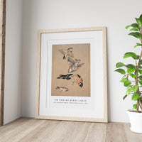 Sir Edward Burne Jones - Love leading the Pilgrim - Study of Birds Finches (1897)