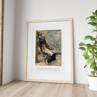 Sir Edward Burne Jones - The Briar Rose Series - Study for 'The Garden Court' (1893)