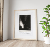 
              Odilon Redon - Below, I Saw the Vaporous Contours of a Human Form 1896
            