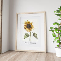 Johan Teyler - A sunflower