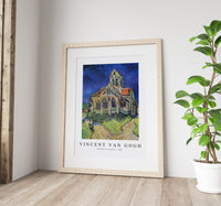 
              Vincent Van Gogh - The Church at Auvers 1890
            