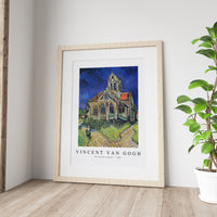 Vincent Van Gogh - The Church at Auvers 1890