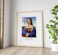
              Raphael - Portrait of Maddalena Strozzi Doni 1506
            