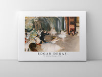 
              Edgar Degas - The Rehearsal Onstage 1874
            
