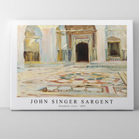 John Singer Sargent - Pavement, Cairo (1891)