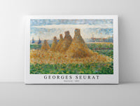 
              Georges Seurat - Haystacks 1882
            