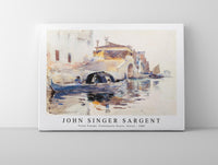 
              John Singer Sargent - Ponte Panada, Fondamenta Nuove, Venice (ca. 1880)
            