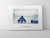 
              Paul Signac - Harbor in Holland–Flushing (La balise–En Holland, Flessingue) (ca. 1894)
            