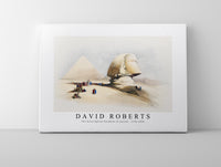 
              David Roberts - The Great Sphinx Pyramids of Gezeeh-1796-1864
            