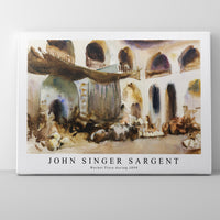 John Singer Sargent - Market Place during 1890
