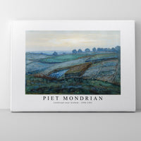 Piet Mondrian - Landscape near Arnhem 1900-1901