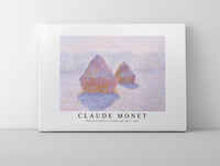 
              Claude Monet - Haystacks (Effect of Snow and Sun) 1891
            