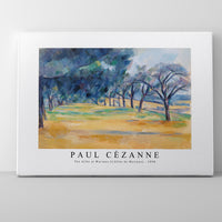 Paul Cezanne - The Allée at Marines (L'Allée de Marines) 1898