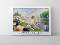 
              Georges Seurat - Final Study for “Bathers at Asnières” 1883
            