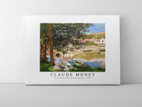 
              Claude Monet - On the Bank of the Seine, Bennecourt 1868
            
