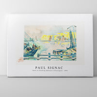 Paul Signac - Boats at Flushing (Bateaux à Flessingue) (1895)