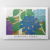 Kamisaka Sekka - Hydrangea from Momoyogusa–Flowers of a Hundred Generations (ca. 1909–1910)