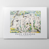 Paul Cezanne - The Bathers (Small Plate) 1897
