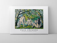 
              Paul Cezanne - Three Bathers (Trois baigneuses) 1876-1877
            