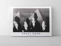 
              Grant Wood - Shriner’s Quartet 1939
            