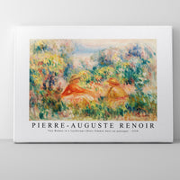 Pierre Auguste Renoir - Two Women in a Landscape (Deux femmes dans un paysage) 1918