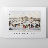 winslow homer - Union Pond, New York-1862