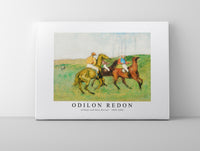 
              Odilon Redon - Jockeys and Race Horses 1890-1895
            