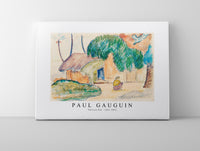 
              Paul gauguin - Tahitian Hut 1891-1893
            