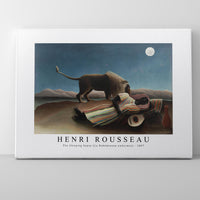 Henri Rousseau - The Sleeping Gypsy (La Bohémienne endormie) 1897