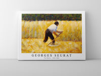 
              Georges Seurat - The Mower 1881-1882
            