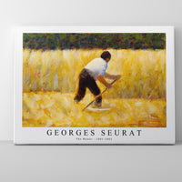 Georges Seurat - The Mower 1881-1882