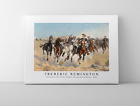 
              Frederic Remington - Dismounted The Fourth Troopers Moving the Led Horses-1890
            