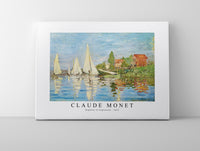 
              Claude Monet - Regattas at Argenteuil 1872
            