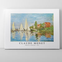 Claude Monet - Regattas at Argenteuil 1872