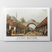 Luigi Mayer - Borgas from Views in the Ottoman Dominions, in Europe, in Asia, and some of the Mediterranean islands (1810)