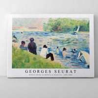 Georges Seurat - Bathers (Study for Bathers at Asnières) 1883-1884