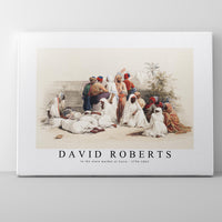 David Roberts - In the slave market at Cairo-1796-1864