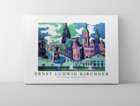 
              Ernst Ludwig Kirchne - View of Dresden Schlossplatz 1926
            