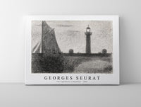
              Georges Seurat - The Lighthouse at Honfleur 1887
            