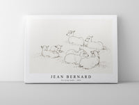 
              Jean Bernard - Six lying lambs (1820)
            
