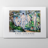 Paul Cezanne - Group of Bathers (Groupe de baigneurs) 1892-1894