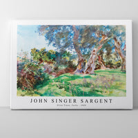 John Singer Sargent - Olive Trees, Corfu (1909)