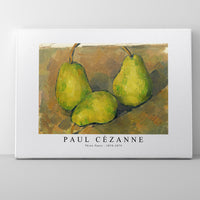 Paul Cezanne - Three Pears 1878-1879