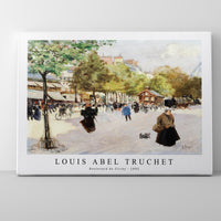 Louis Abel Truchet - Boulevard de Clichy (1895)
